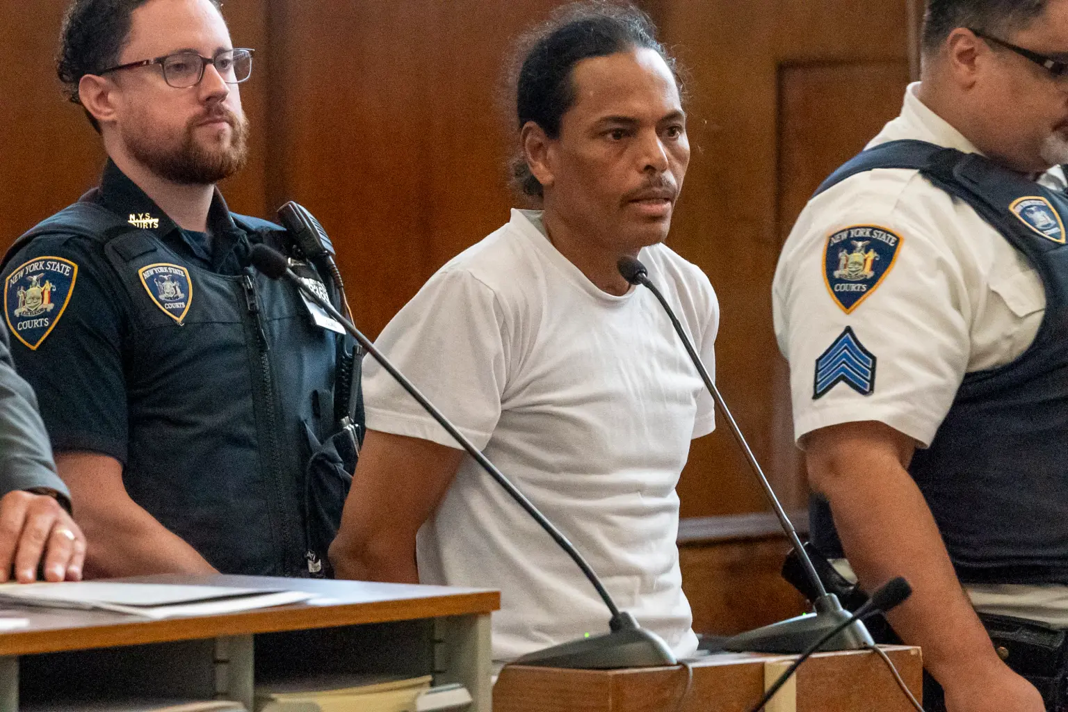 Enoe was charged with manslaughter and faces up to 25 years in prison if convicted. Steven Hirsch